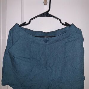 Women’s Multi Pack Shorts Leggings and Skirt Blue Pink Ruched Black Size Large